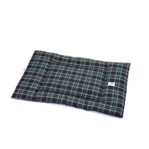 Trapuntina Quadro Cotone Scozzese Blu