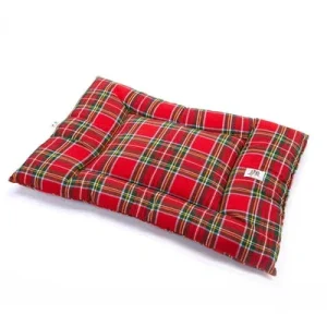 Trapuntina Quadro Cotone Scozzese Rosso
