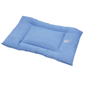 Trapuntina Quadro Cotone Vichy Bluette