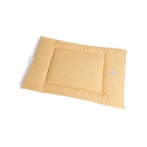 Trapuntina Quadro Cotone Vichy Giallo
