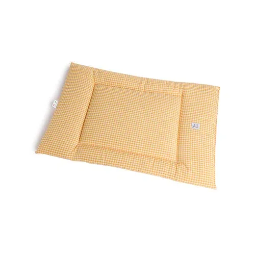 Trapuntina Quadro Cotone Vichy Giallo