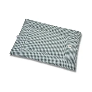 Trapuntina Quadro Cotone Vichy Verde Scuro