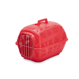 Trasportino Carry Sport Metal Rosso Fragola
