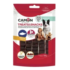 Treats&amp;Snack Barretta Al Salmone Per Cani