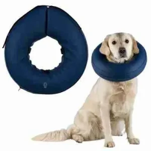 TRIXIE COLLARE ELISABETH GONFIABILE S-M BLU