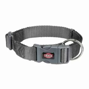 TRIXIE COLLARE L-XL 40-65CM/25MM GRIGIO