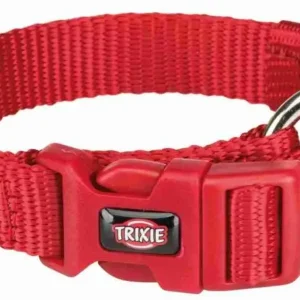 TRIXIE COLLARE S-M 30-45CM/15MM ROSSO