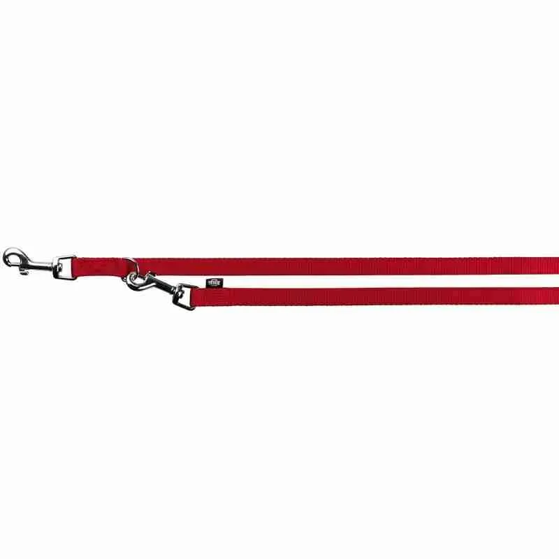 TRIXIE GUINZ ADD PREMIUM DOPPIO XS-S 2,0 MT/15 MM ROSSO.