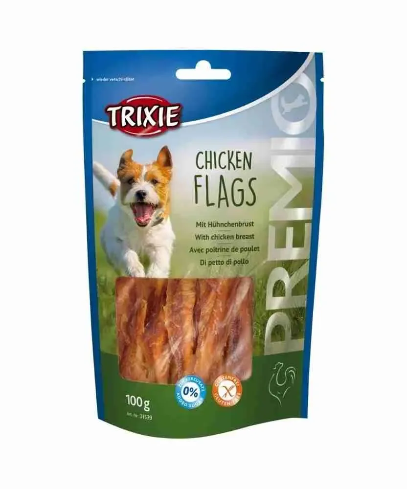 TRIXIE PREMIO CHICKEN FLAGS GR. 100