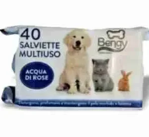 TRIXIE SALVIETTE ACQUA DI ROSE 40 PZ