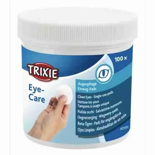 TRIXIE SALVIETTE MONOUSO PER PULIZIA OCCHI PZ 100