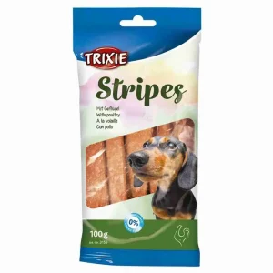 TRIXIE STRIPES LIGHT CON POLLO 100GR.