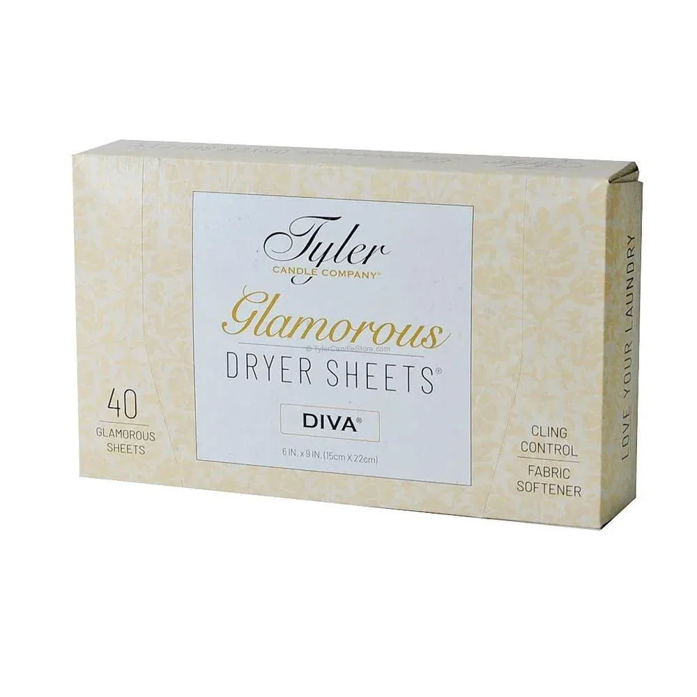 Tyler Candle Co Diva Dryer Sheets