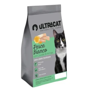 Ultracat Gatto Adulto Sterilizzato Pesce Bianco con Caviale di Aringa