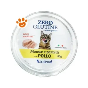 Unipro Cat Zero Glutine Adult Sterilizzato Pollo