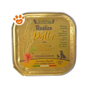 Unipro Dog Adult Rustico Pollo con Pasta e Carote