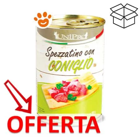 Unipro Dog Adult Spezzatino con Coniglio - Image 2