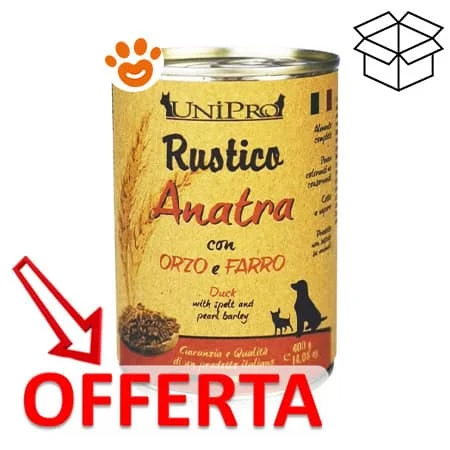 Unipro Dog Rustico Anatra Orzo e Farro - Image 2