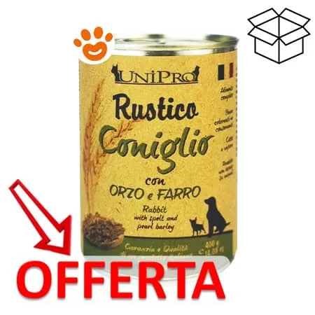 Unipro Dog Rustico Coniglio Orzo e Farro - Image 2