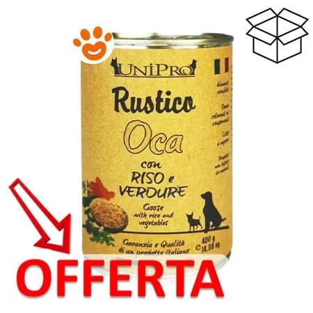 Unipro Dog Rustico Oca Riso e Verdure - Image 2