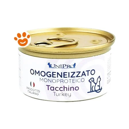 Unipro Dog&Cat Adult Omogeneizzato Tacchino
