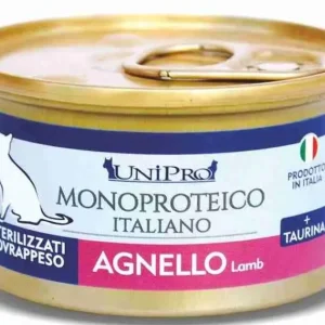 UNIPRO MONO GATTO AGNELLO GR. 85 STERILIZZ.