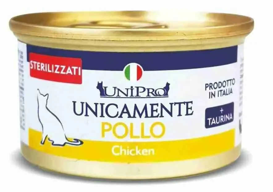 UNIPRO MONO GATTO POLLO GR. 85 STERILIZZ.