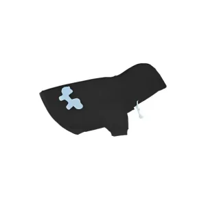 United Pets - Felpa Bull con cappuccio Nera e Azzurra