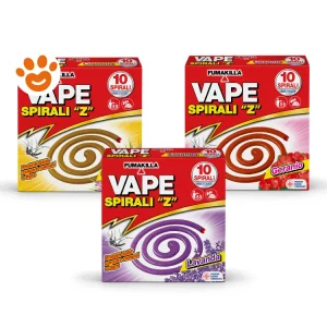 Vape Spirali Insettidice (Gusti Assortiti)