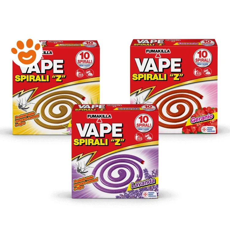 Vape Spirali Insettidice (Gusti Assortiti)