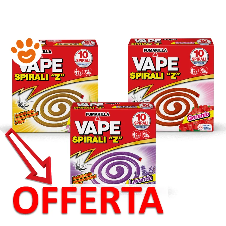 Vape Spirali Insettidice (Gusti Assortiti) - Image 2