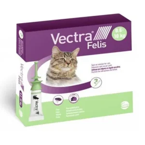 Vectra Felis Antiparassitario Spot On Per Gatti Da 0,6-10 Kg 3 Pipette