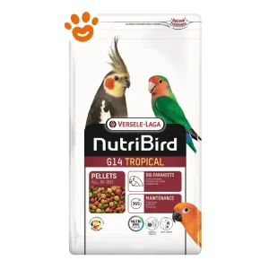 Versele Laga Nutribird G14 Tropical per Parrocchetti