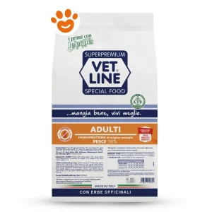 Vet Line Dog Adult Pesce con Erbe Aromatiche
