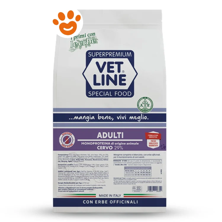Vet Line Dog Adulti Cervo Taglia Piccola