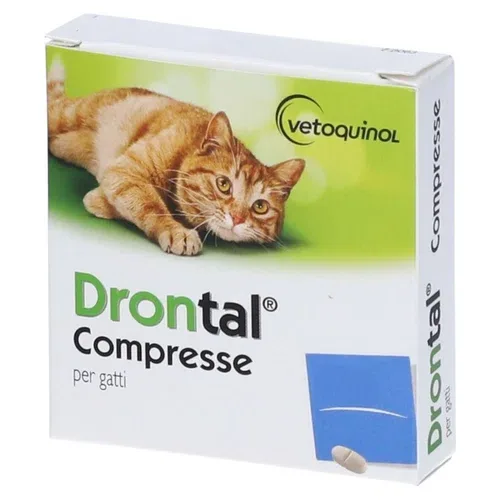 VETOQUINOL Drontal Sverminante Gatto 1 cpr