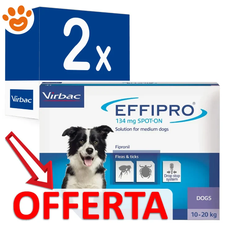 Virbac Effipro Dog Taglia M (10-20Kg) - Image 2