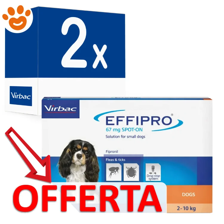 Virbac Effipro Dog Taglia S (2-10Kg) - Image 2