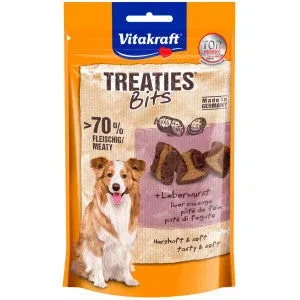 VITAKRAFT Dog Snack Treaties Bits Fegato 120Gr
