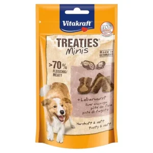 VITAKRAFT Snack Cane Treaties Minis Bits Fegato 48gr
