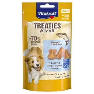 VITAKRAFT Snack Cane Treaties Minis Bits Salmone 48gr