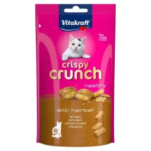 VITAKRAFT Snack Gatto Crispy Crunch Hairball 60gr