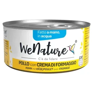 WENATURE Brodo Pollo con Crema di Formaggio 85gr