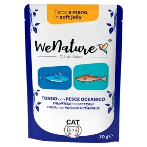 WENATURE Soft Jelly Pouch Tonno con Pesce Oceanico 70gr