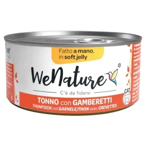 WENATURE Soft Jelly Tonno con Gamberetti 85gr