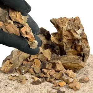 Wio Dragon Chip Accent 500 g – Scaglie Naturali di Pietra del Drago per Acquari e Terrari