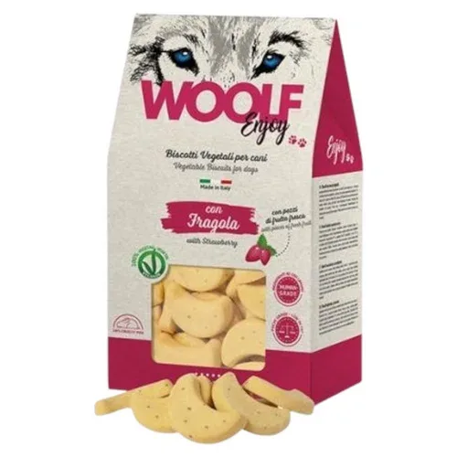 WOOLF Biscotti Vegetali alla Fragola 400gr