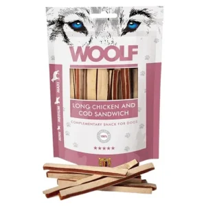 WOOLF Sandwich di Pollo e Merluzzo 100gr