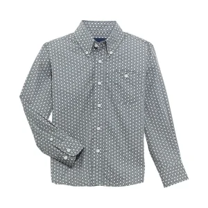 Wrangler Boy's Grey Bucking Cancer Shirt