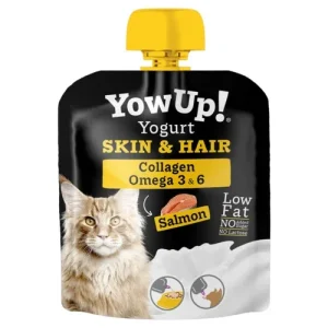YOWUP Yogurt Skin&amp;Hair Salmone per gatti 85Gr